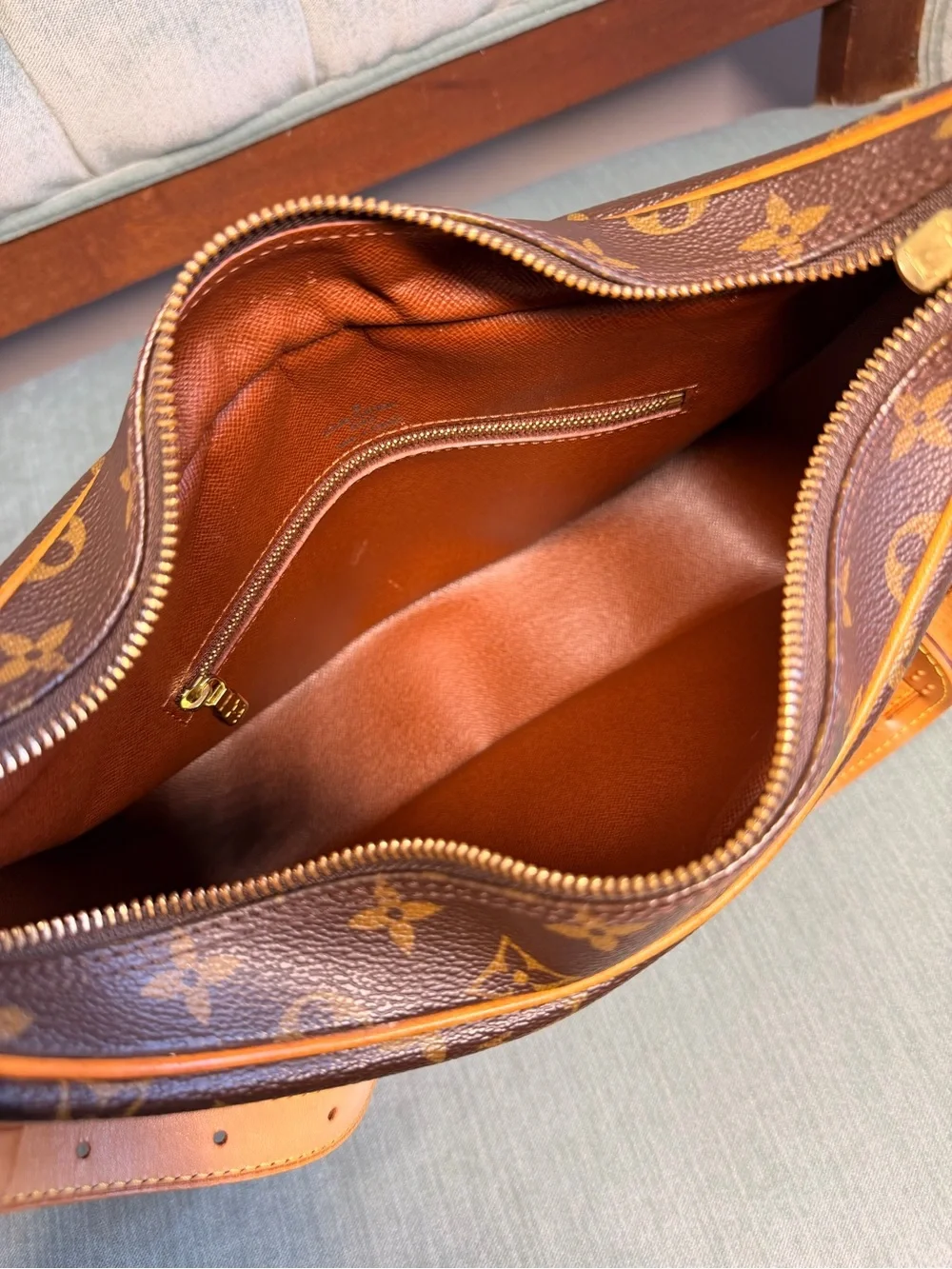 Louis Vuitton Vintage Boulogne Brown Monogram Canvas Shoulder Bag - Classic LV